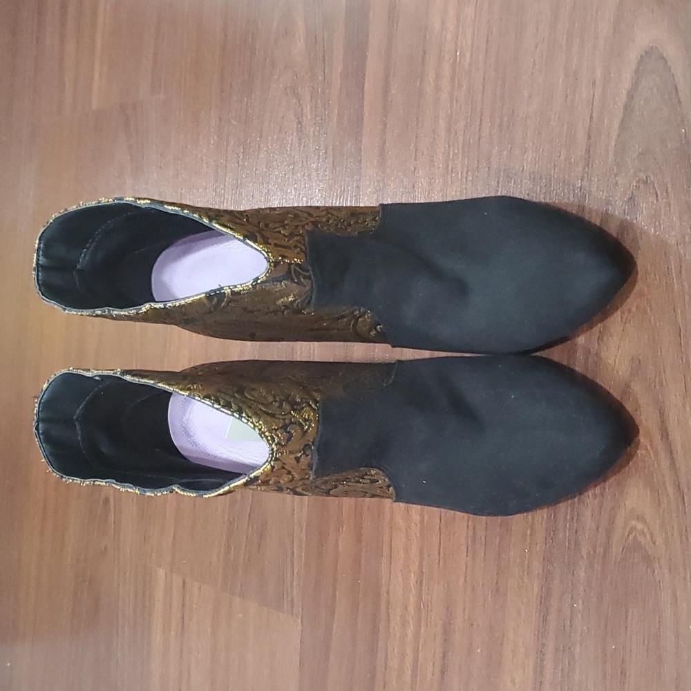 Black booties